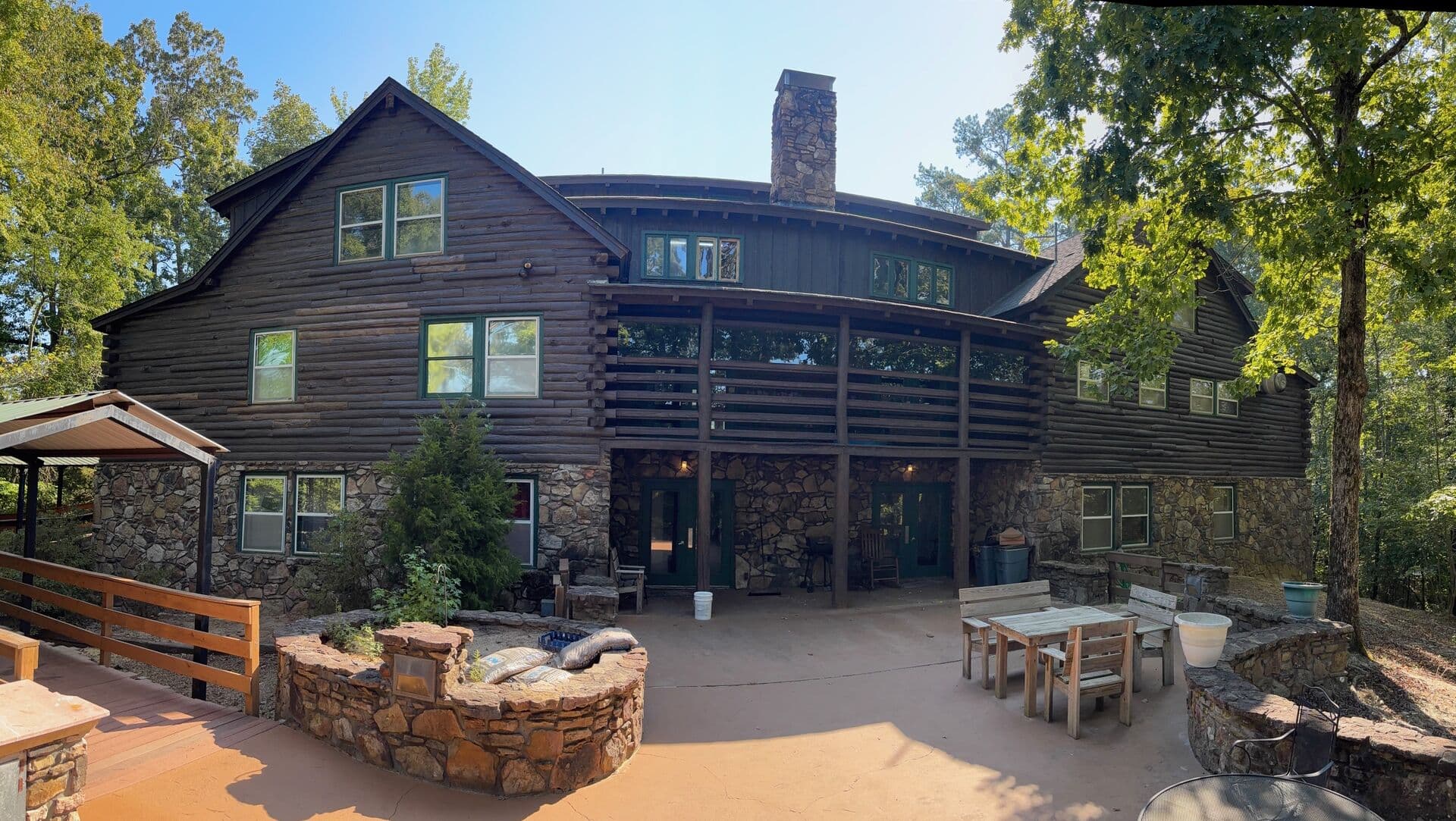 Log home in Benton, Arkansas inspected by A-Team Home Inspectors